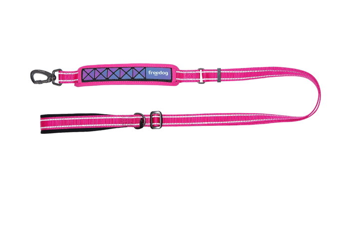Freedog Correa Boreal Fucsia 15mm 120/180cm Freedog Correa Boreal Fucsia 15mm 120/180cm
