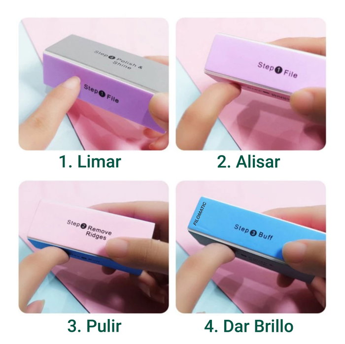 Filomatic Taco Pulidor 4 Fases 9.1x3.7 cm (24 Unidades)