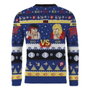 AAA Merchandise Street Fighter Suéter navideño Ryu & Ken talla M