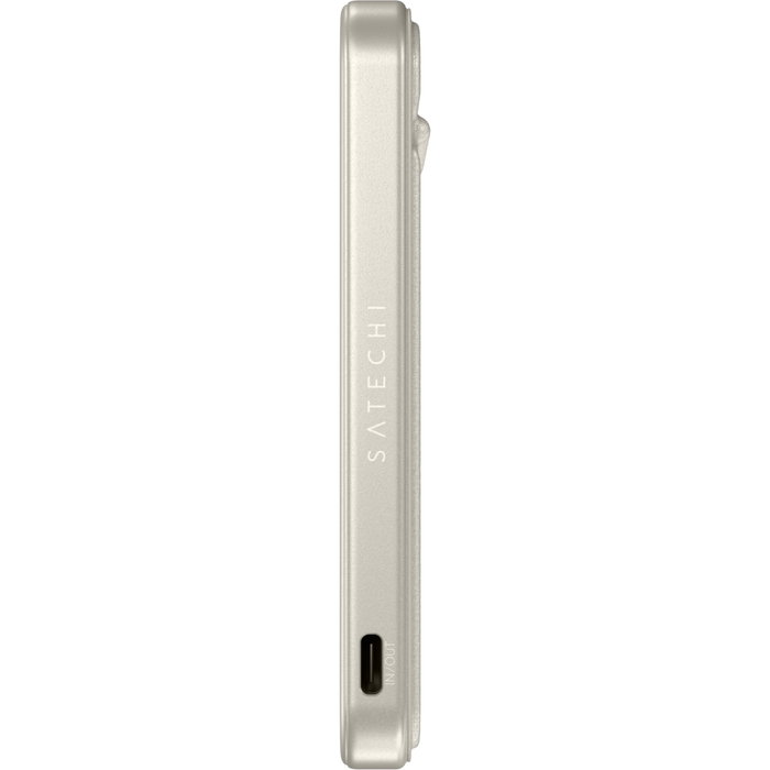 Satechi OntheGo Magnetic Qi2 Powerbank Stand 5000 mAh Sand