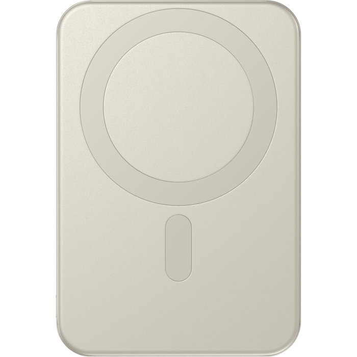 Satechi OntheGo Magnetic Qi2 Powerbank Stand 5000 mAh Sand