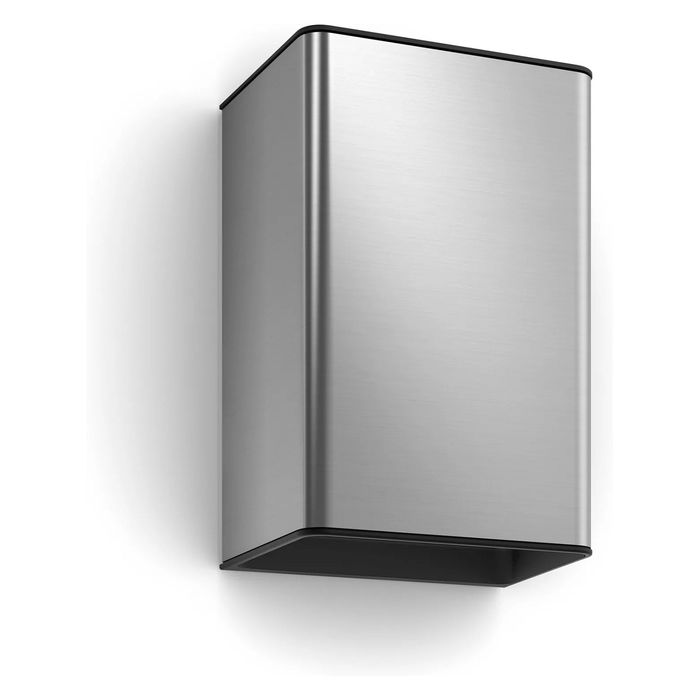 Philips Resonate Aplique de Pared para Exteriores, Blanco y Color, Plateado, 1200lm