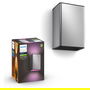 Philips Resonate Aplique de Pared para Exteriores, Blanco y Color, Plateado, 1200lm