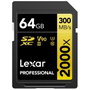 Lexar Professional 2000x 64 GB SDHC UHS-II Clase 10