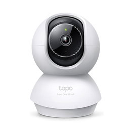 TP-Link Tapo C230 V1 Cámara de seguridad IP con forma de bombilla, WiFi, interior, 5MP, 2880x1620, visión nocturna, rotación 340°, inclinación 69°, blanco