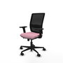 PIQUERAS Y CRESPO Silla de oficina Haches Rosa y Negro