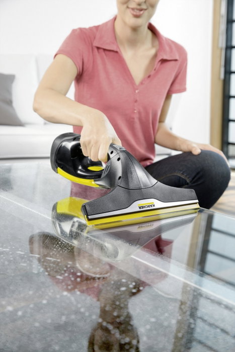 Kärcher WV 2 Premium Black Edition Limpiacristales Negro y Amarillo