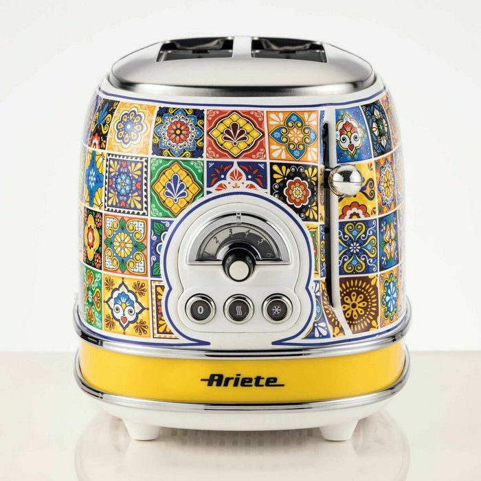 Ariete 155 Positano Tostador de 2 Ranuras Multicolor Ariete 155 Positano Tostador de 2 Ranuras Multicolor