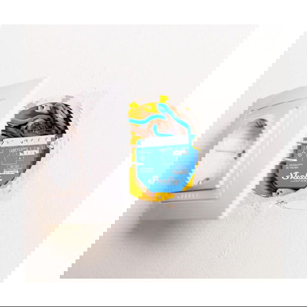 Shelly Wave 1 Relais Z-Wave Max 16A 1 Canal Inteligente para Empotrar