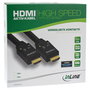 InLine Cable HDMI HighSpeed 4K2K con Ethernet y amplificador integrado, 10m, negro