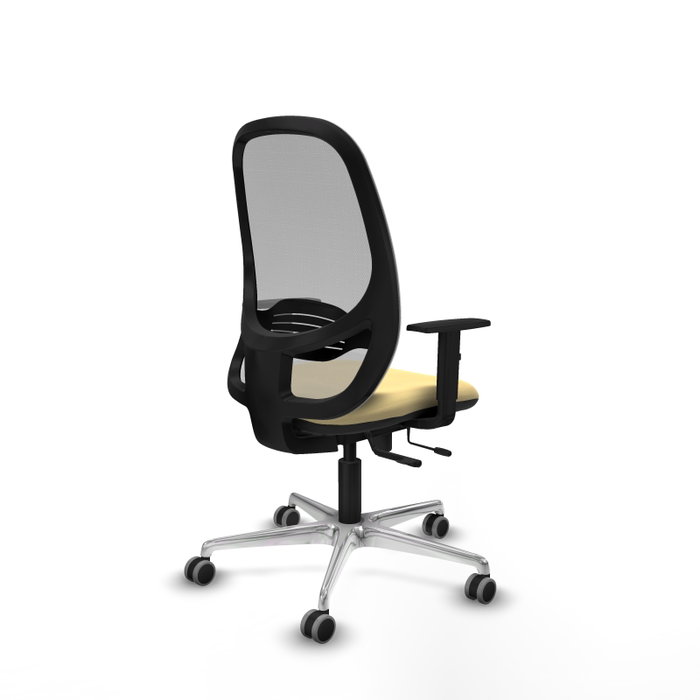 PIQUERAS Y CRESPO Silla de oficina Cilanco Crema y Gris PIQUERAS Y CRESPO Silla de oficina Cilanco Crema y Gris
