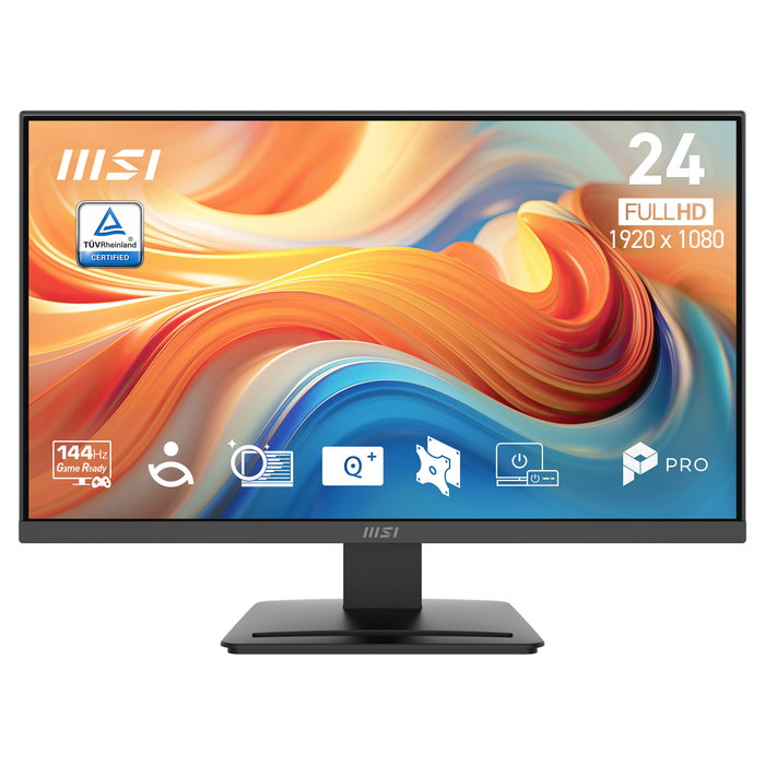MSI PRO MP241 E14V Monitor 23.8 pulg. Full HD 144 Hz VA Negro