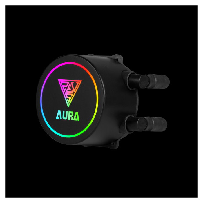 Gamdias Aura GL120 Kit de refrigeración líquida con ventilador de 12 cm e iluminación LED Gamdias Aura GL120 Kit de refrigeración líquida con ventilador de 12 cm e iluminación LED