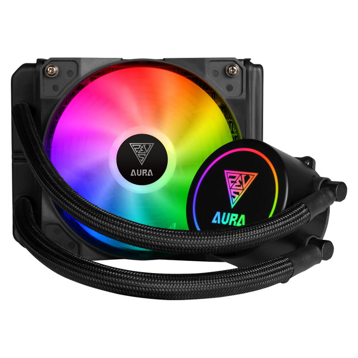 Gamdias Aura GL120 Kit de refrigeración líquida con ventilador de 12 cm e iluminación LED Gamdias Aura GL120 Kit de refrigeración líquida con ventilador de 12 cm e iluminación LED
