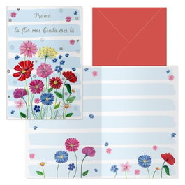DOHE AGENDAS Pack de 6 tarjetas de felicitación modelo Eternal 11,5x17 cm