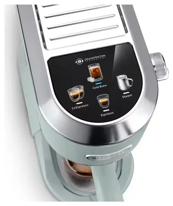 De'Longhi Dedica Duo EC890.GR Máquina de Expresso con Cold Brew 15 bares Blanca