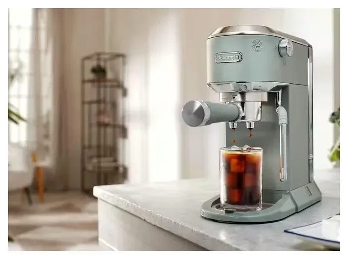 De'Longhi Dedica Duo EC890.GR Máquina de Expresso con Cold Brew 15 bares Blanca
