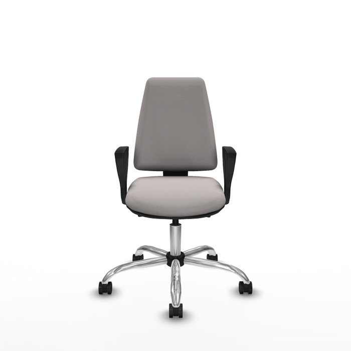 PIQUERAS Y CRESPO Silla de oficina Elche con mecanismo Asincro, Blanco PIQUERAS Y CRESPO Silla de oficina Elche con mecanismo Asincro, Blanco