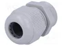 FIBOX Sello aislante PG13,5 gris