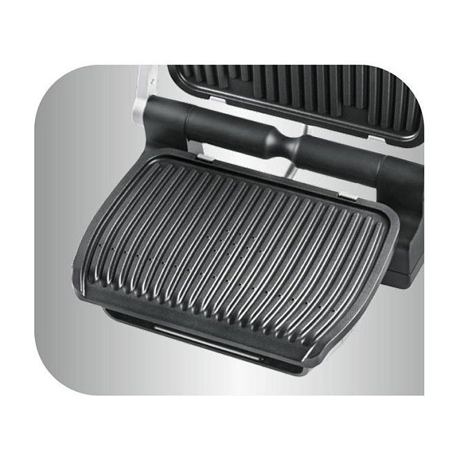 Tefal OptiGrill GC705816 Parrilla Eléctrica Negra Placa Acero Inoxidable 600 cm² 2000W Tefal OptiGrill GC705816 Parrilla Eléctrica Negra Placa Acero Inoxidable 600 cm² 2000W