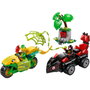 LEGO Marvel Spin y Electro: Duelo de Vehículos Dinosaurio