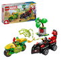 LEGO Marvel Spin y Electro: Duelo de Vehículos Dinosaurio