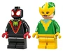 LEGO Marvel Spin y Electro: Duelo de Vehículos Dinosaurio