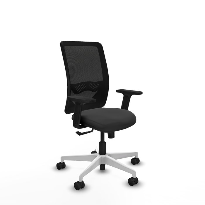 PIQUERAS Y CRESPO Silla de oficina Zulema con mecanismo Sincro, Gris oscuro y Negro PIQUERAS Y CRESPO Silla de oficina Zulema con mecanismo Sincro, Gris oscuro y Negro