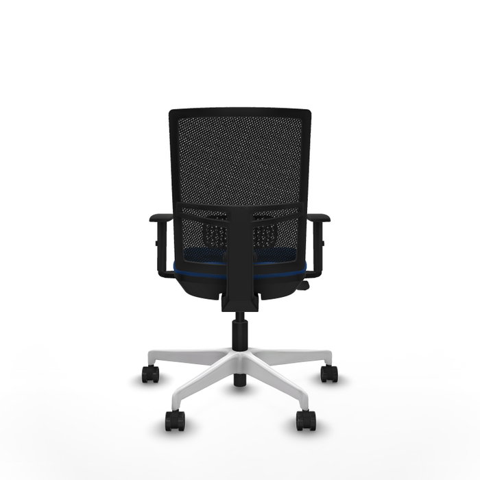 PIQUERAS Y CRESPO Silla de oficina Yunquera con mecanismo Sincro/Traslack, Azul y Negro PIQUERAS Y CRESPO Silla de oficina Yunquera con mecanismo Sincro/Traslack, Azul y Negro