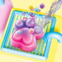 Canal Toys Fábrica de Squishies DIY Juego Creativo con Moldes para Crear Squishies Glow in The Dark - Incluye Geles, Colorantes y Purpurina - Multicolor