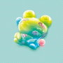Canal Toys Fábrica de Squishies DIY Juego Creativo con Moldes para Crear Squishies Glow in The Dark - Incluye Geles, Colorantes y Purpurina - Multicolor