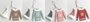 DKD Home Decor Decoración Colgante MDF Jersey Multicolor Surtido de 4