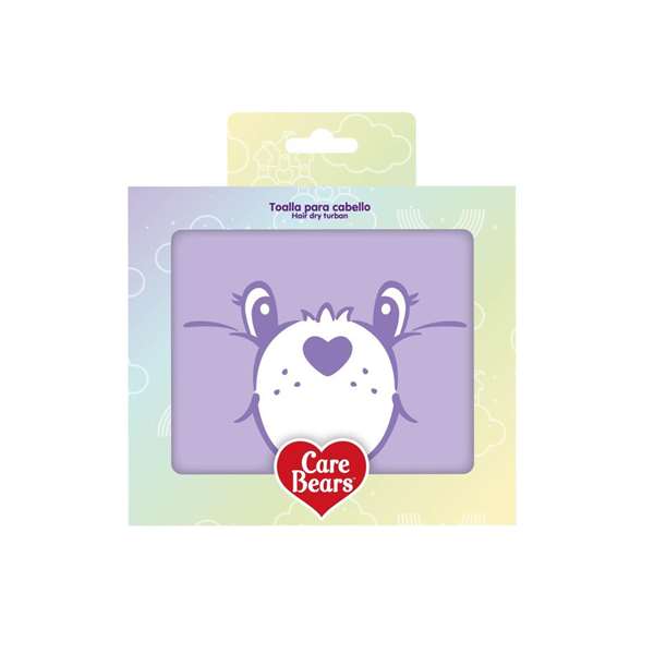Cerdá Toalla para Cabello Care Bears PURPLE Cerdá Toalla para Cabello Care Bears PURPLE