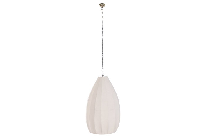 DKD Home Decor Lámpara de Techo Gota Algodón y Hierro Natural DKD Home Decor Lámpara de Techo Gota Algodón y Hierro Natural