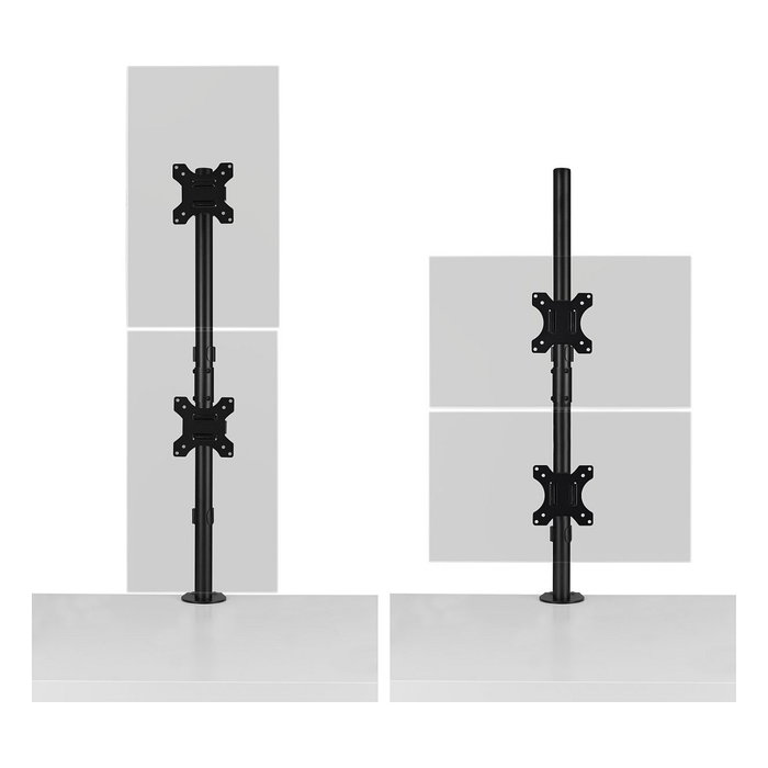 Kensington Brazo vertical para dos monitores K53802WW Kensington Brazo vertical para dos monitores K53802WW