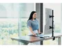 Kensington Brazo vertical para dos monitores K53802WW