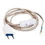 Enec Kit Cordon 2 x 0,75 mm, 120 + 80 cm, 2 m, Algodon
