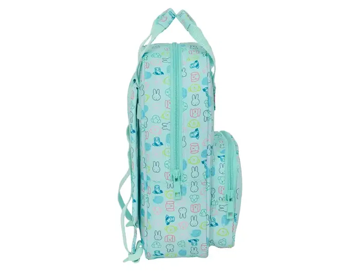 Safta Mochila Infantil Miffy Friends Reciclada y Repelente al Agua