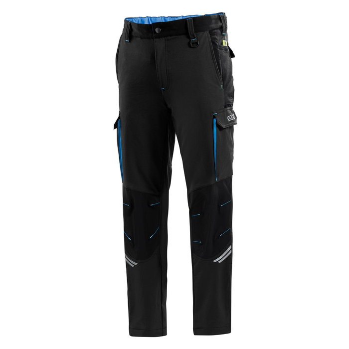 Sparco Pantalón Tech TW Negro/Azul Talla XL Sparco Pantalón Tech TW Negro/Azul Talla XL