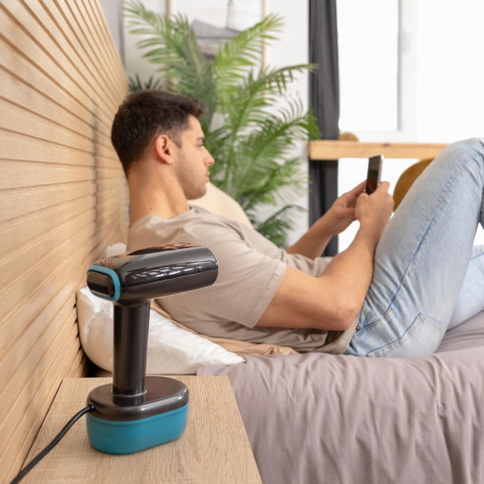 Cecotec Plancha de Vapor Vertical IronHero 1800 Force 1800W 280ml vapor 35g/min negro