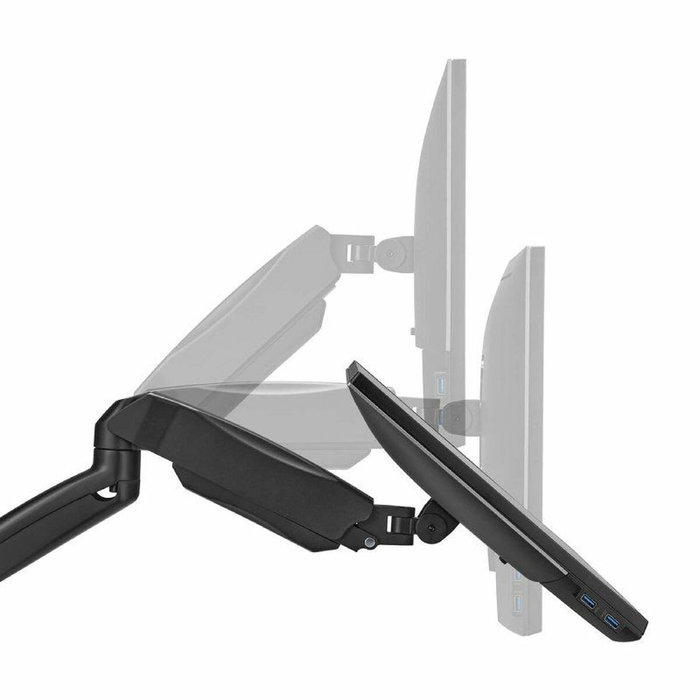 Aisens Soporte de Pared Pro con Contrapeso Giratorio e Inclinable para Monitor/TV 17-32 Pulgadas Negro