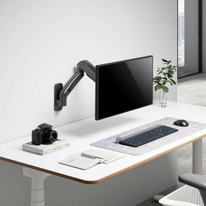 Aisens Soporte de Pared Pro con Contrapeso Giratorio e Inclinable para Monitor/TV 17-32 Pulgadas Negro