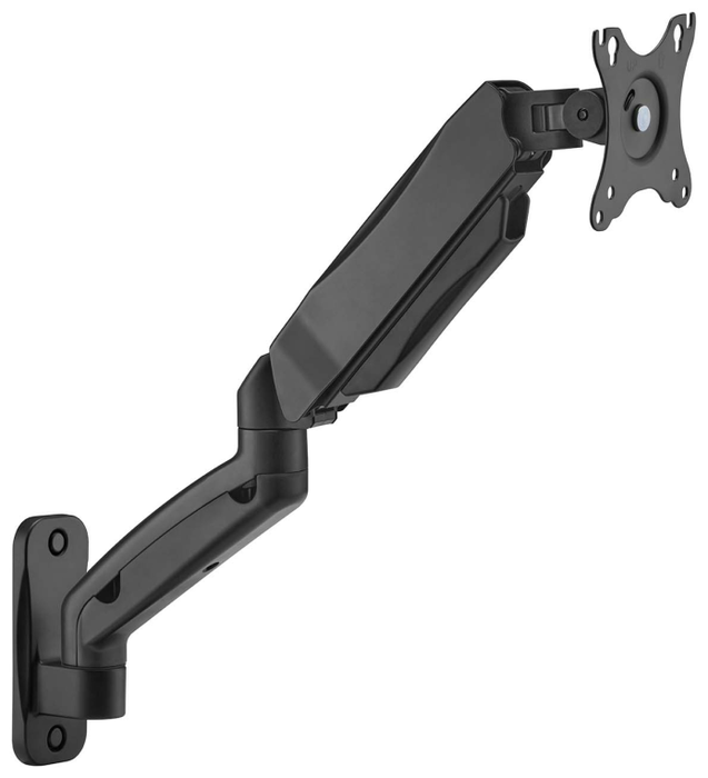 Aisens Soporte de Pared Pro con Contrapeso Giratorio e Inclinable para Monitor/TV 17-32 Pulgadas Negro