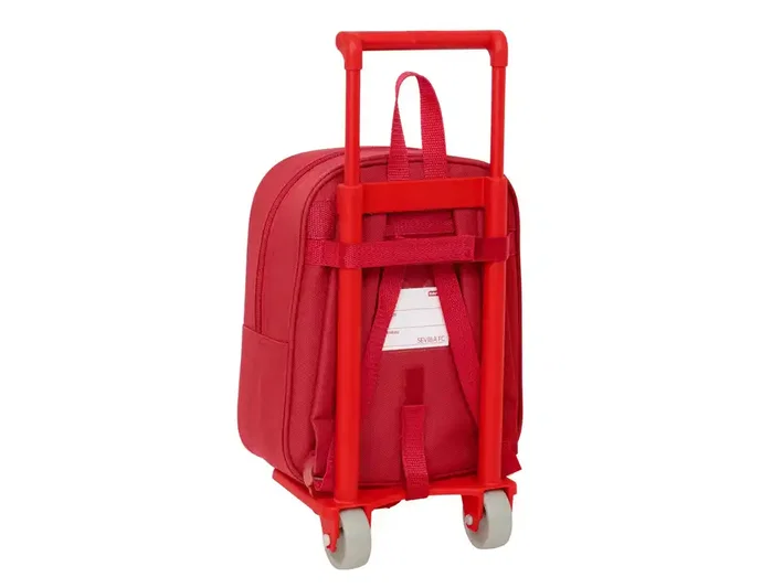 Safta Set de Mochila 232 y Carro 805 Sevilla F.C. Resistente al Agua