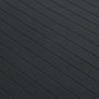 Ipae Progarden Mesa extensible Indo color antracita para exterior 90 x 150 - 220 x 72 cm