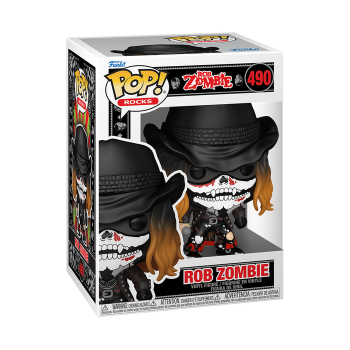 Funko Pop! Rocks Rob Zombie con Bandana Funko Pop! Rocks Rob Zombie con Bandana