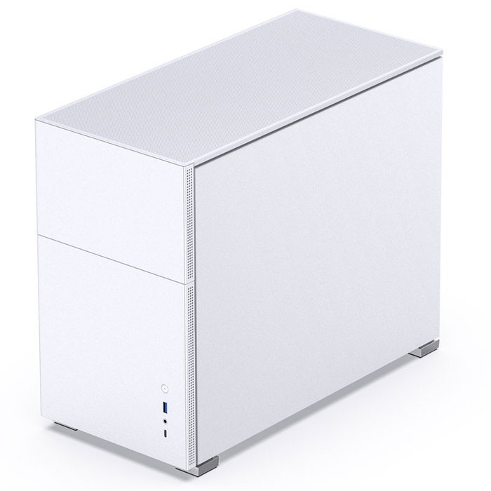 Jonsbo D31 Micro-ATX con cristal templado, blanco