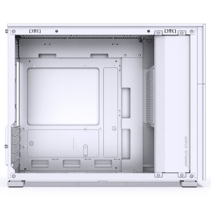 Jonsbo D31 Micro-ATX con cristal templado, blanco