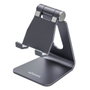 Aisens Soporte de Sobremesa Ajustable Tamaño M Gris