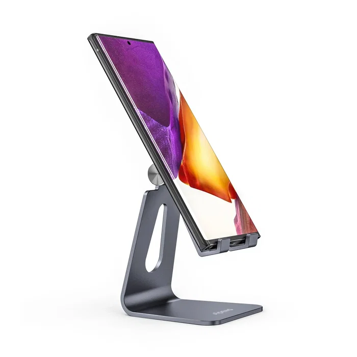 Aisens Soporte de Sobremesa Ajustable MS1PM-083 para Móvil y Tablet Gris